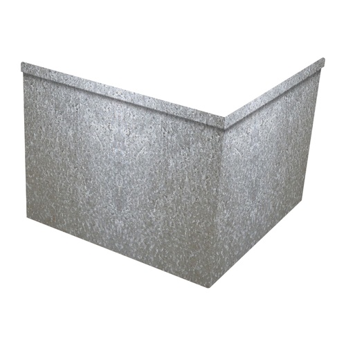 LUX-EDGE Corner Pieces Galvabond (External Safety Edge)