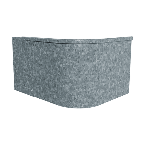 LUX-Edge Radius Corners Galvabond (External Safety Edge)