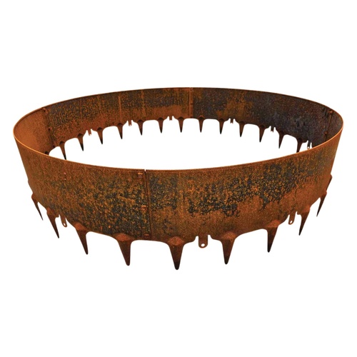 LUX-EDGE Home Edition Pre-Curved Tree Ring / Planter Corten (Redcor) Steel