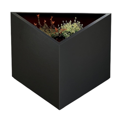 LUX-EDGE Triangular Planter Powder Coated Steel